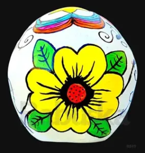 Calavera Corazón Babuska B849