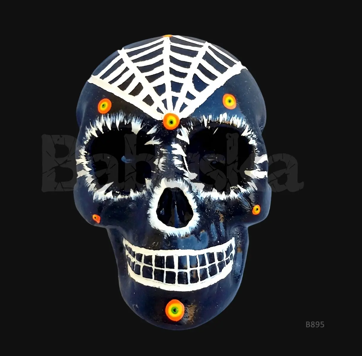 Telaraña Calavera colgante Babuska B895