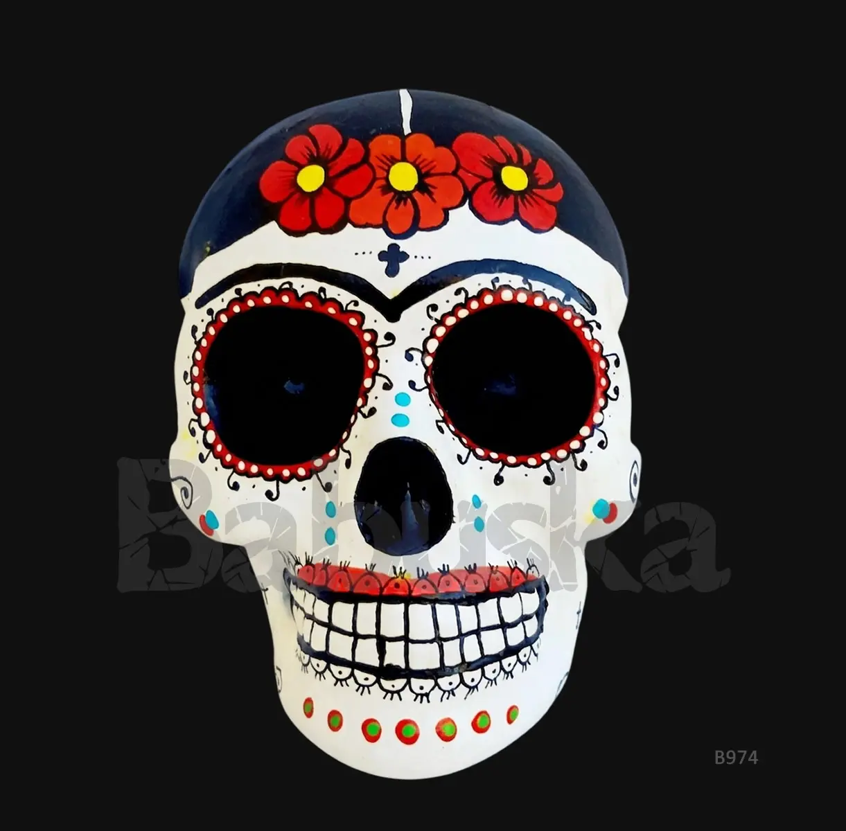 La Frida Calavera mexicana Babuska B974