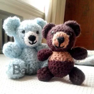 Osito dulce Amigurumi Babuska B1030