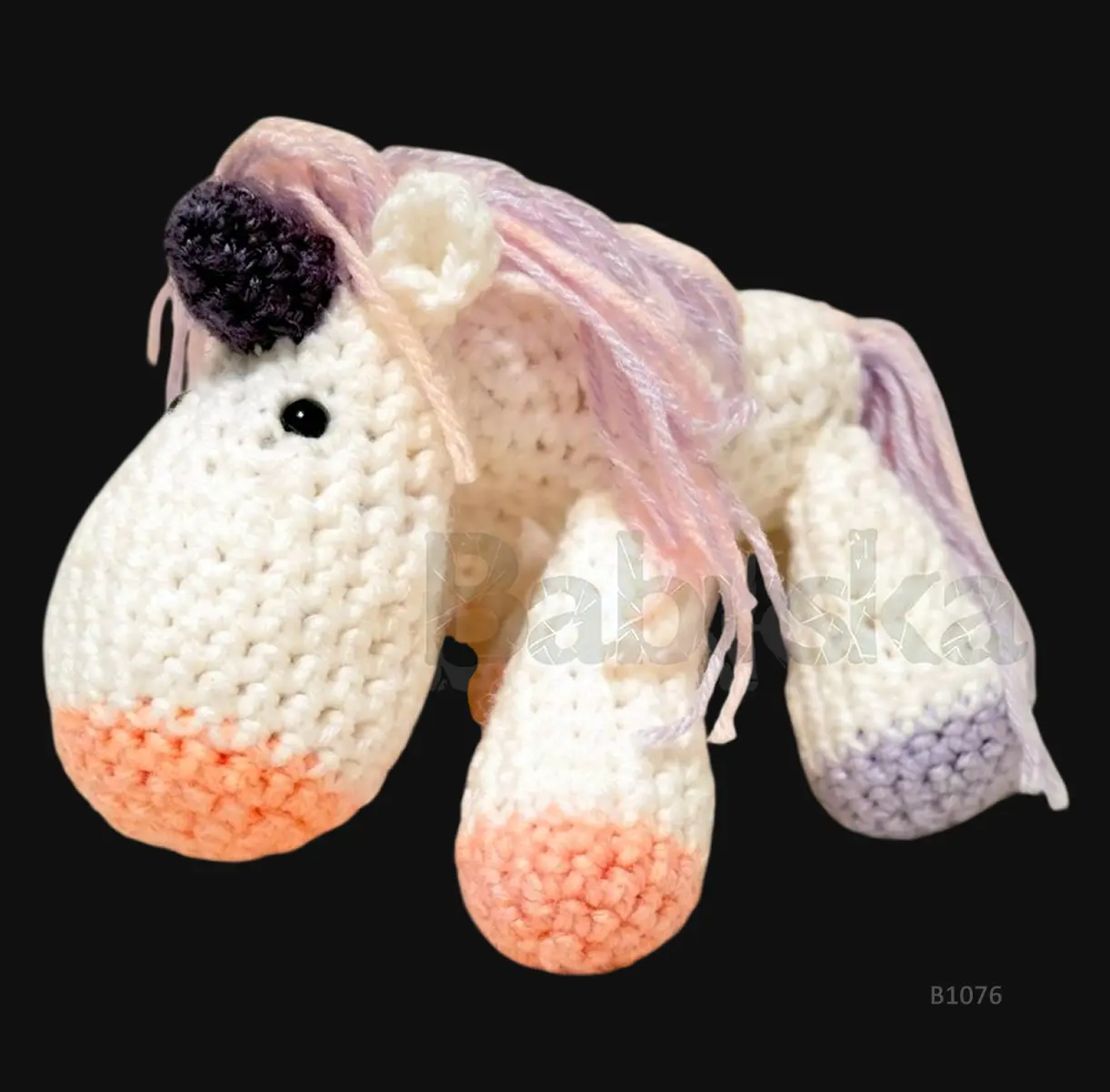 Primerito unicornio Amigurumi Babuska B1076