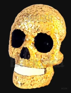 La Dorada Calavera colgante babuska B1154 La Dorada Calavera colgante babuska B1154