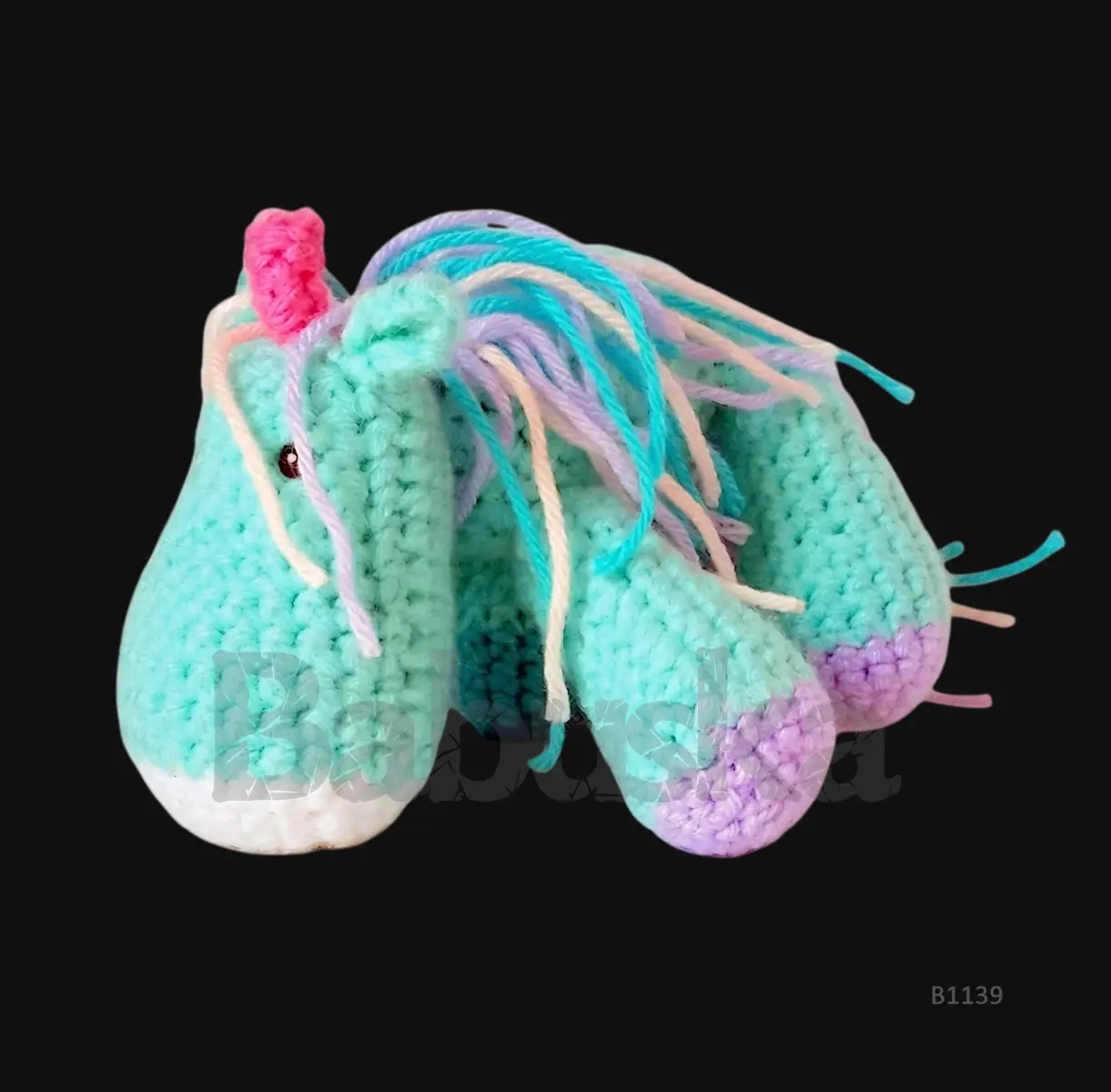 Tierno unicornio Amigurumi Babuska B1139