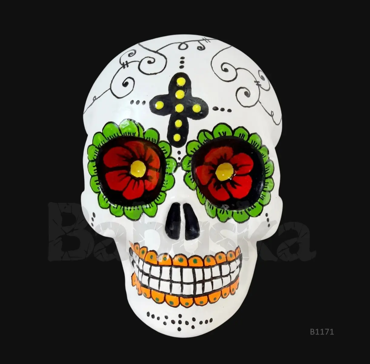 Aguascalientes Calavera mexicana Babuska B1171