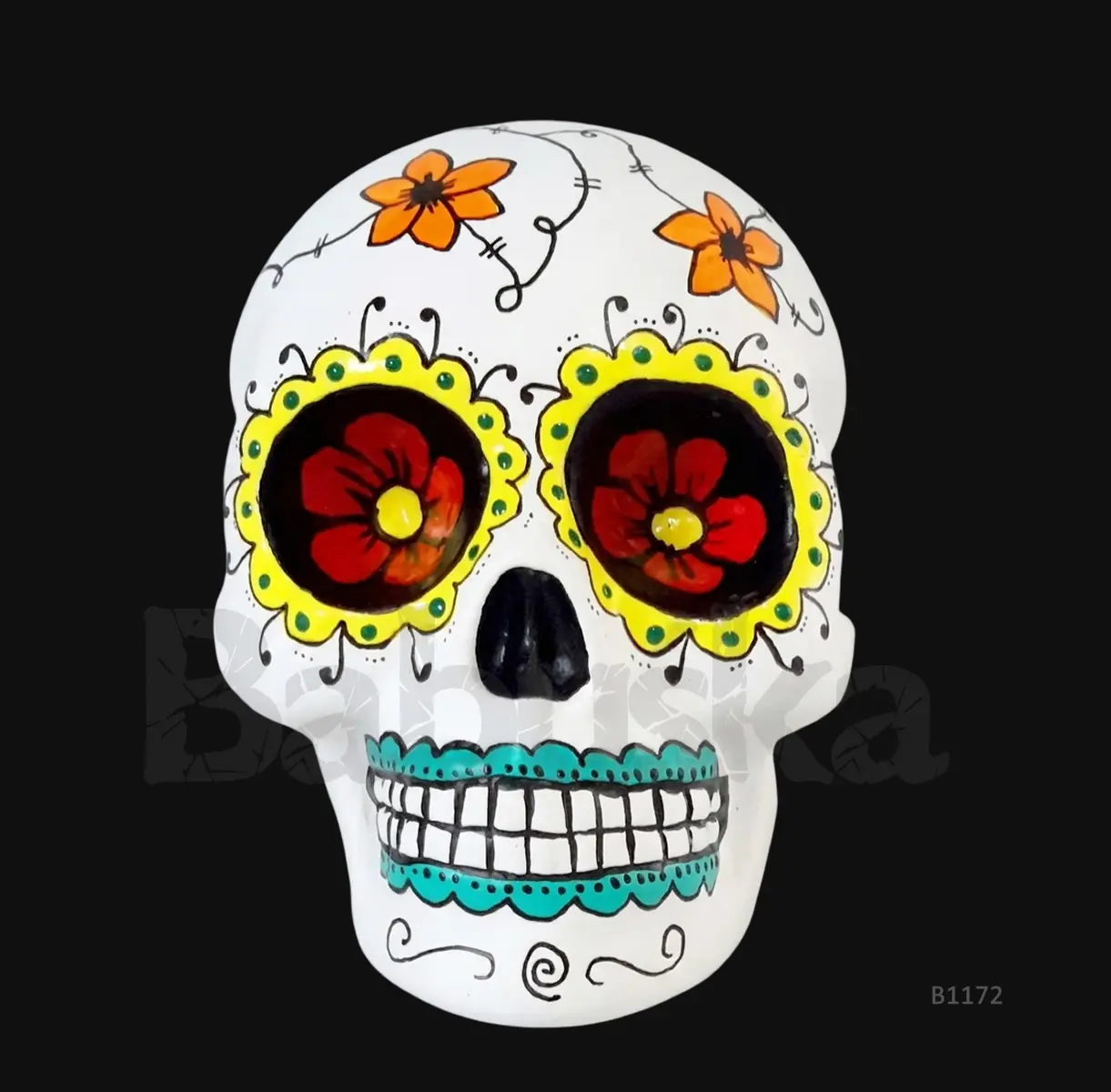 Coahuila Calavera mexicana Babuska B1172