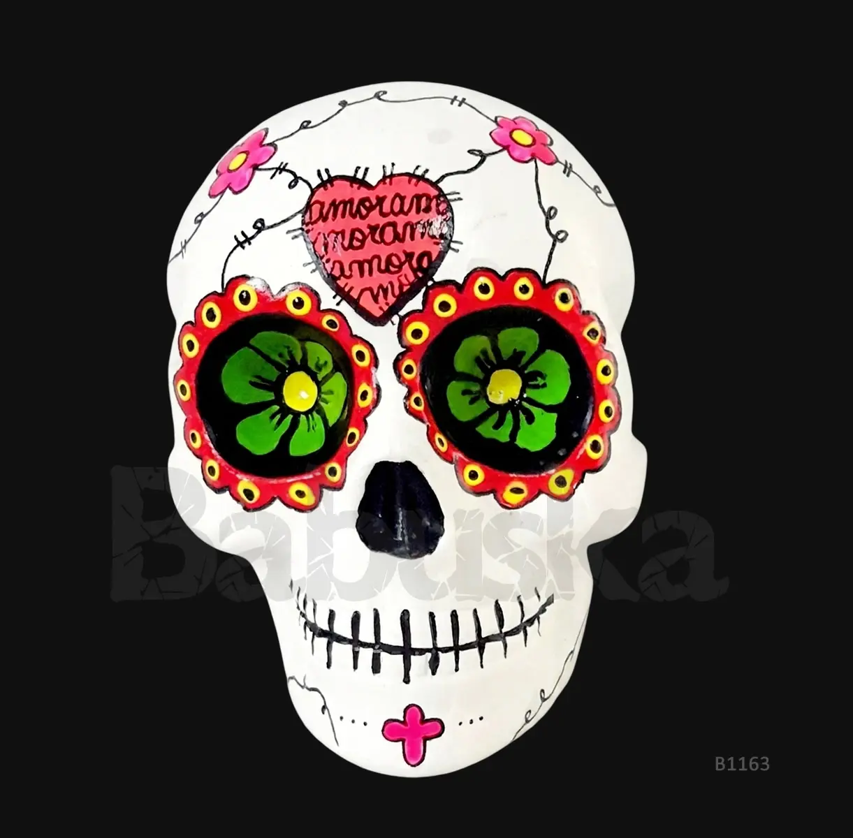 Queretaro Calavera mexicana Babuska B1163