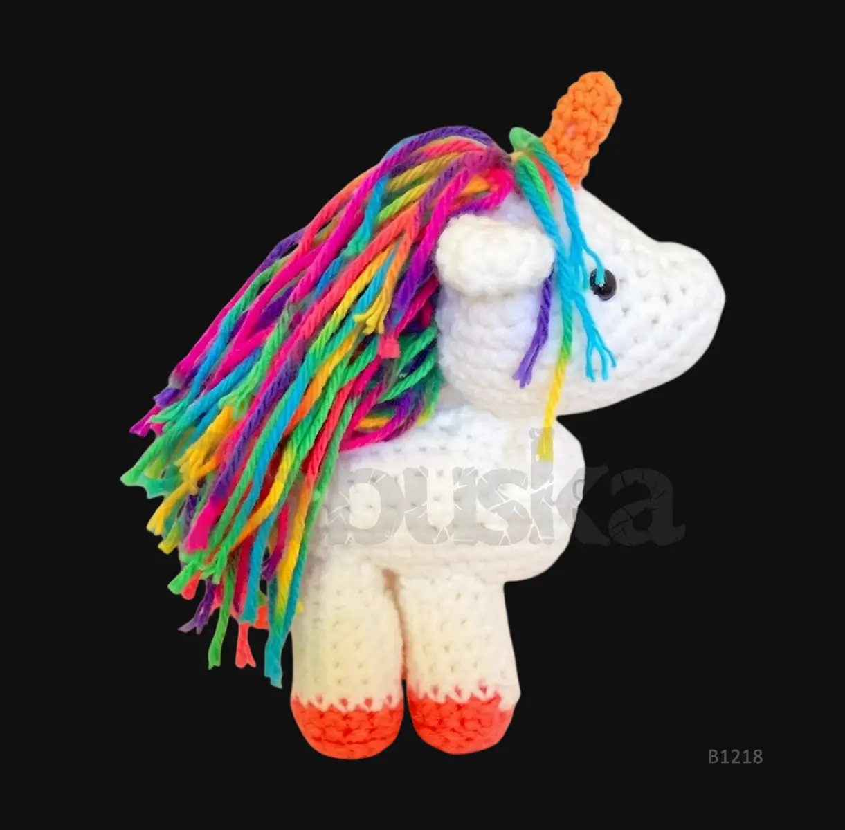 Tico unicornio Amigurumi Babuska B1218