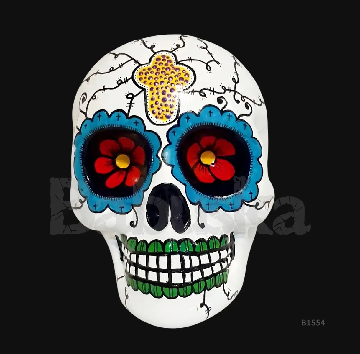 Buey Calavera colgante Babuska B1554