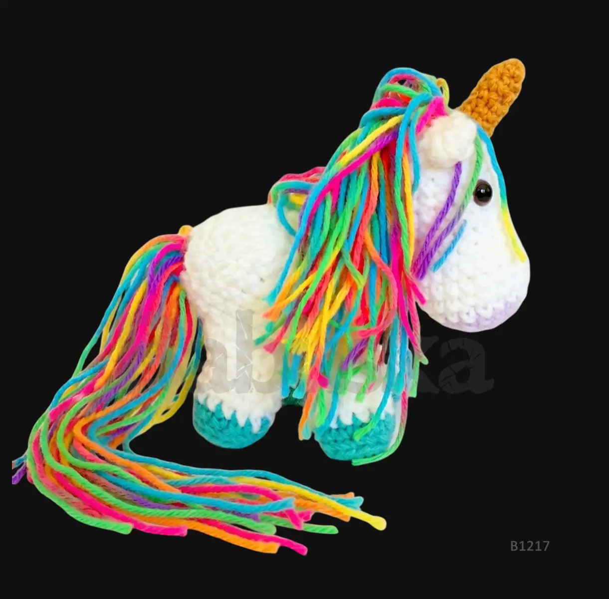 Pinti Unicornio Amigurumis Babuska B1217