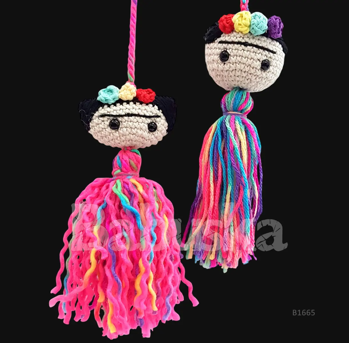 Colgantes Frida Amigurumis Babuska B1665