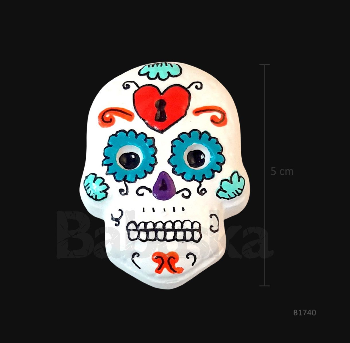 Mexicanita calavera imán Babuska B1740
