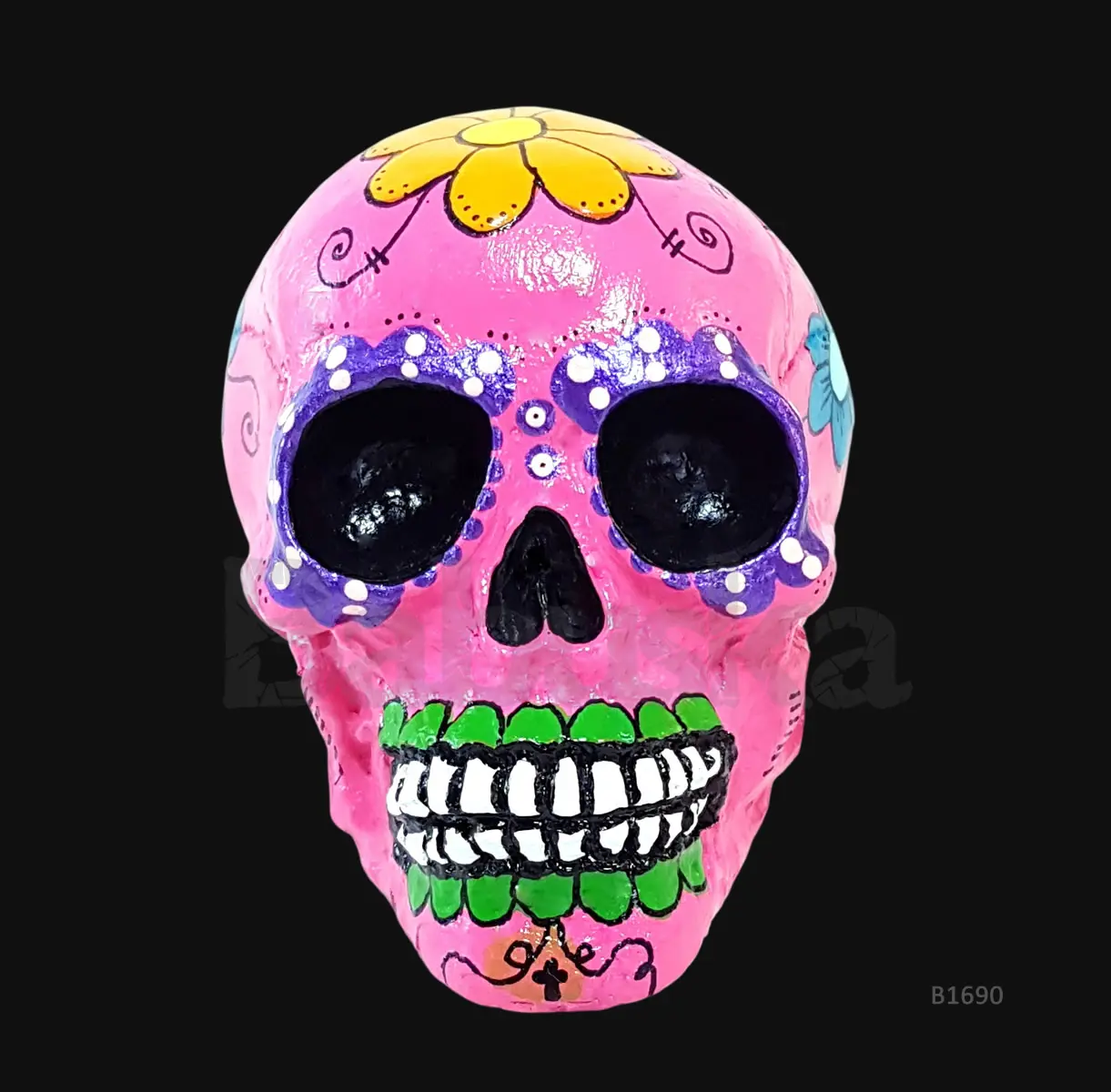 Casa de Flores calavera Babuska B1690