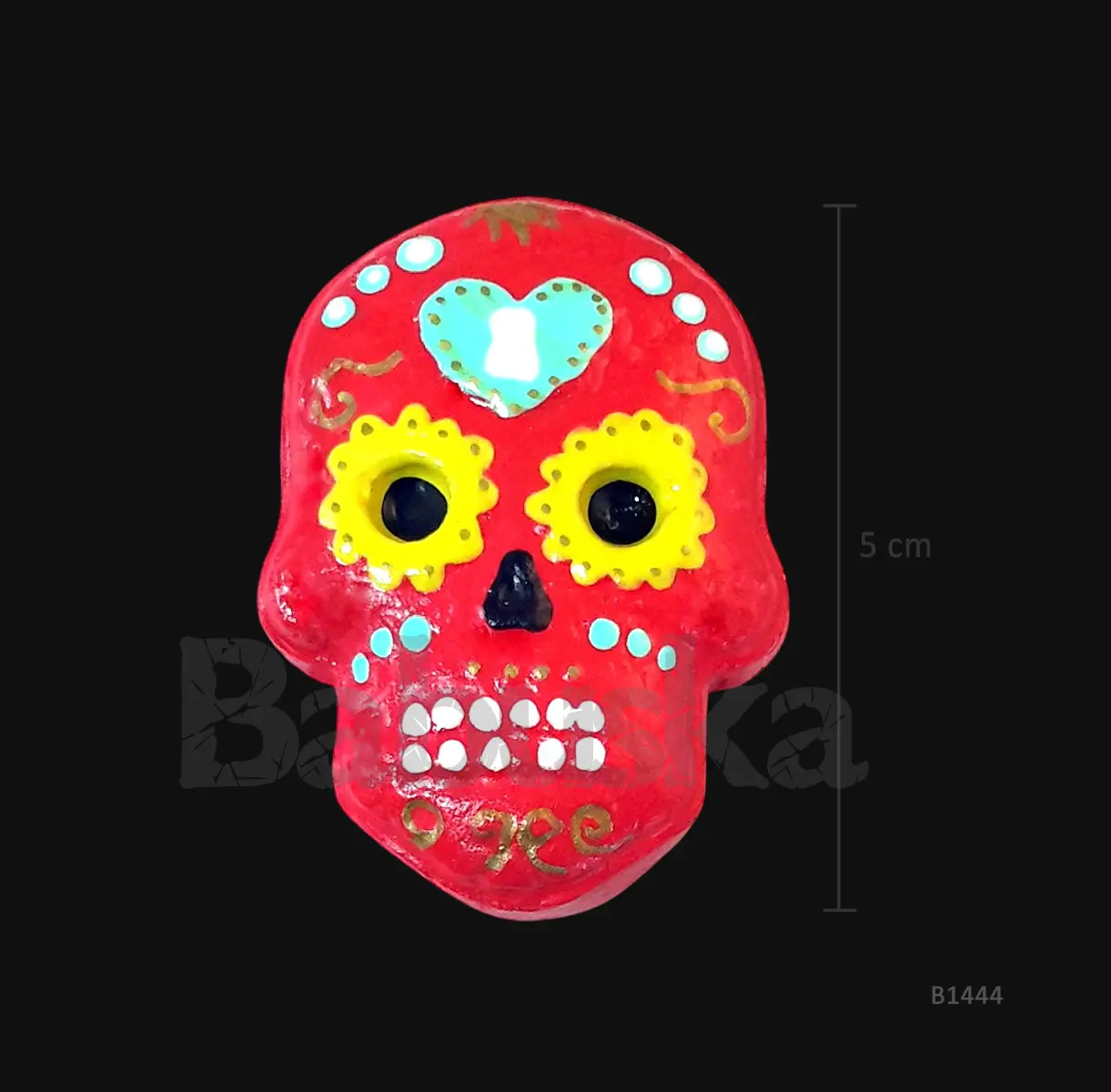 Fuego calavera imán Babuska B1744