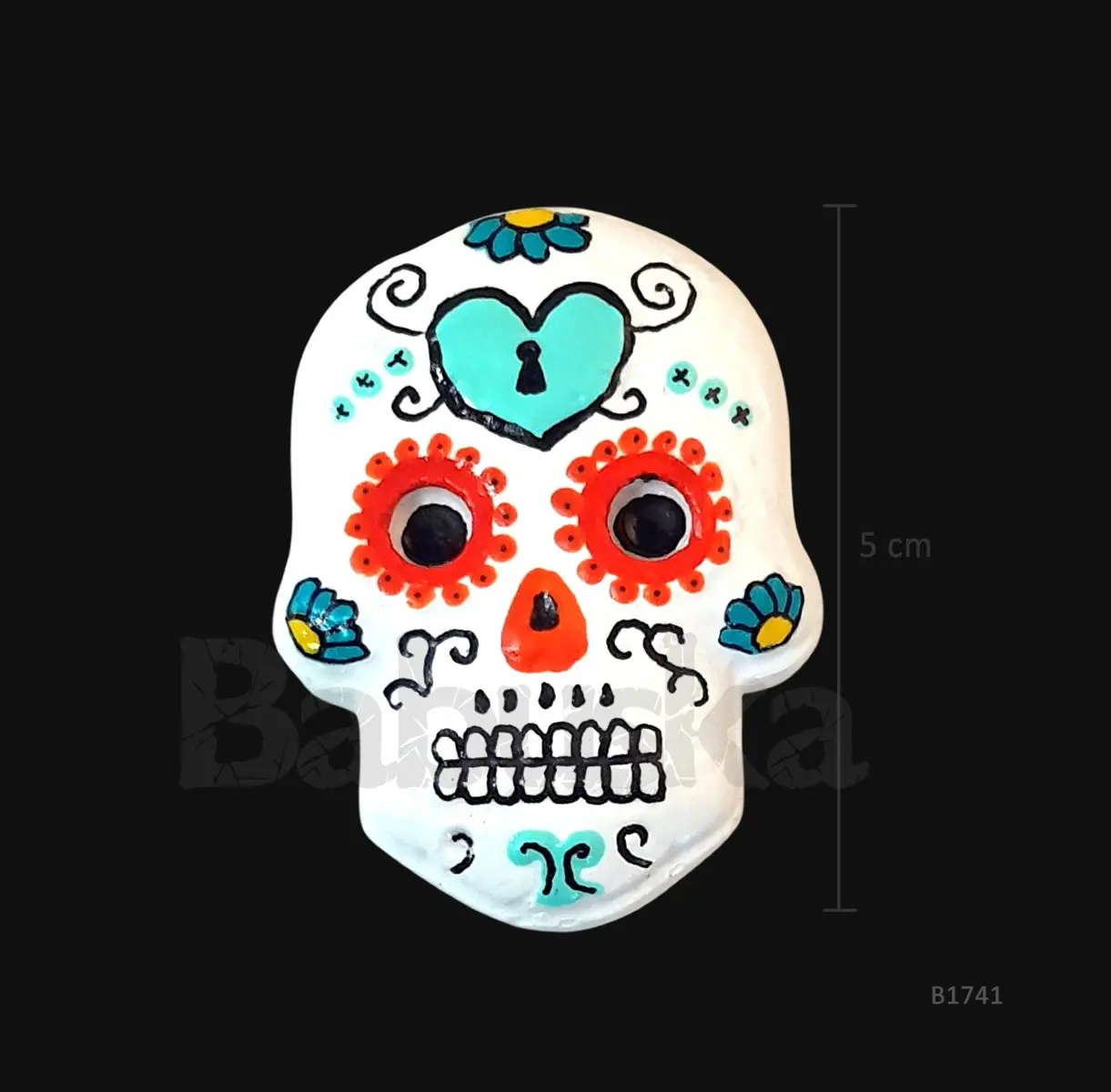 Catrina calavera imán Babuska B1741