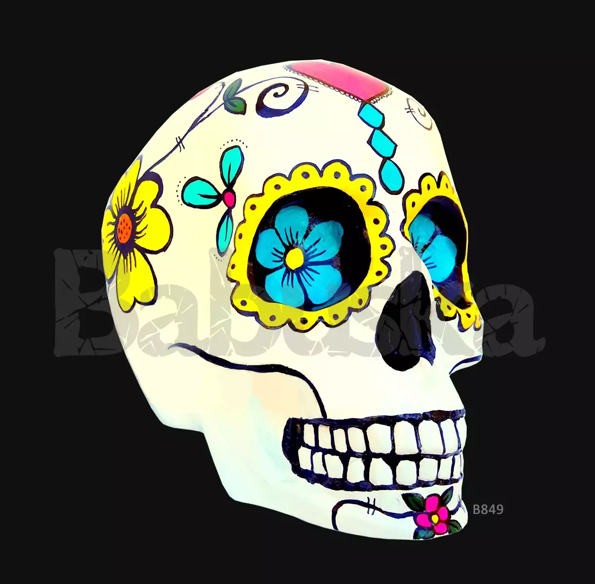 Calavera Mexicana - Calavera Corazón