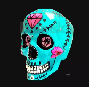 Calavera Mexicana - Calavera Diamante