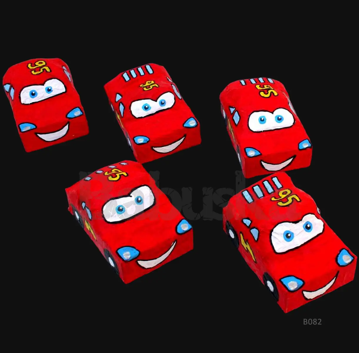 Cars Rayo Mc Queen cartapesta Babuska B082