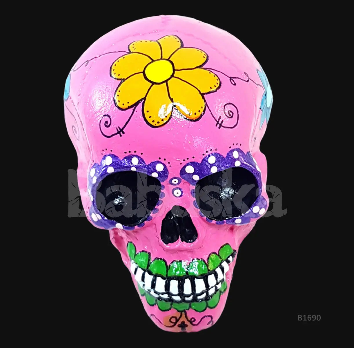 Casa de Flores calavera Babuska B1690