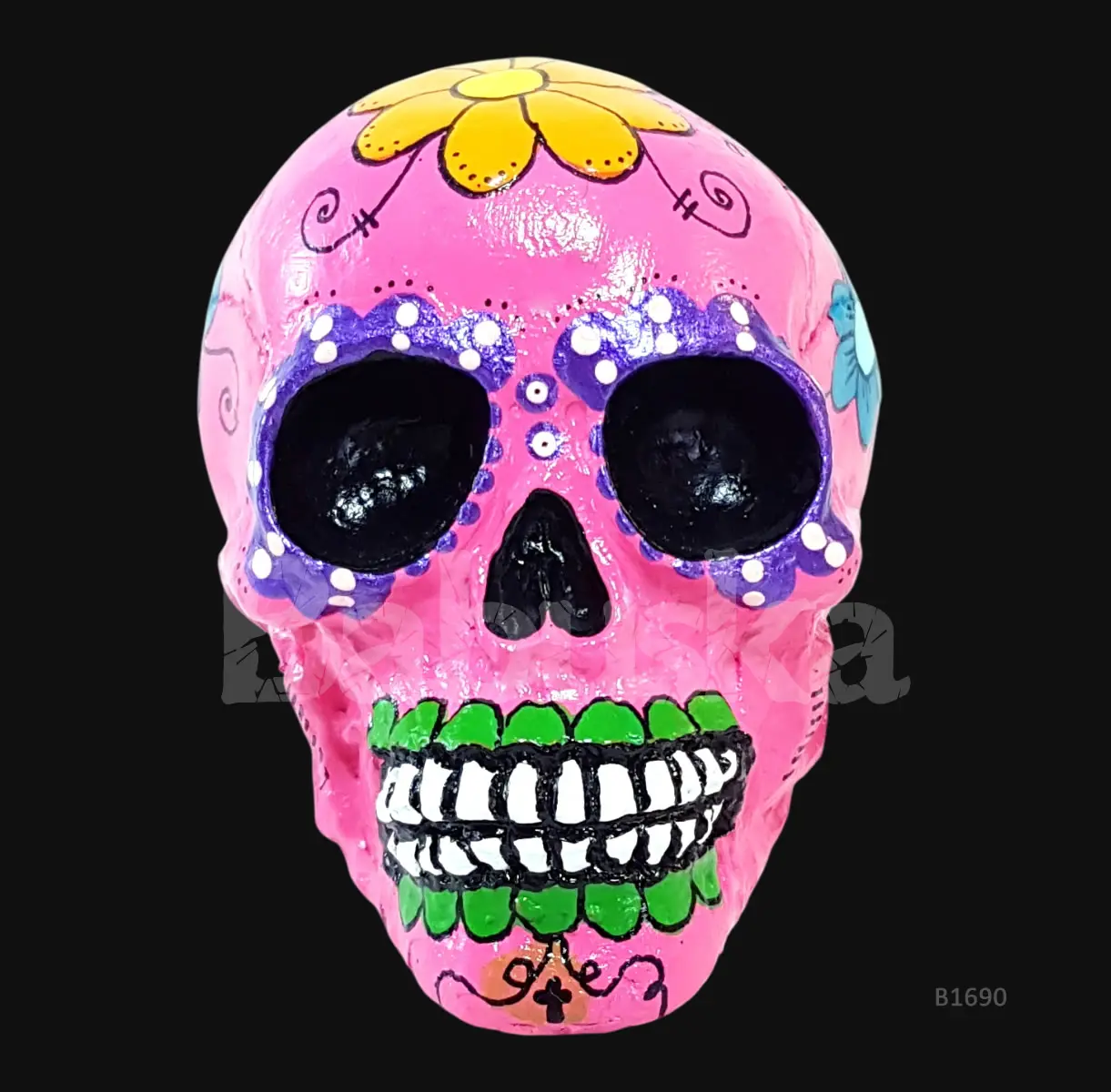 Casa de Flores calavera Babuska B1690