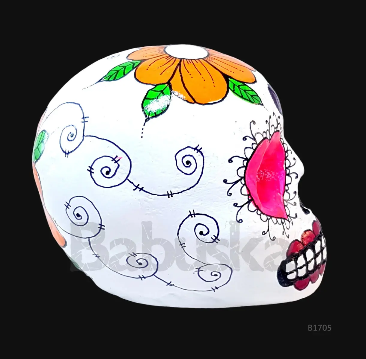 Familia calavera Babuska B1705