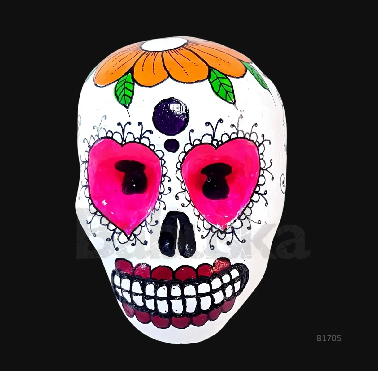 Familia calavera mexicana Babuska B1705