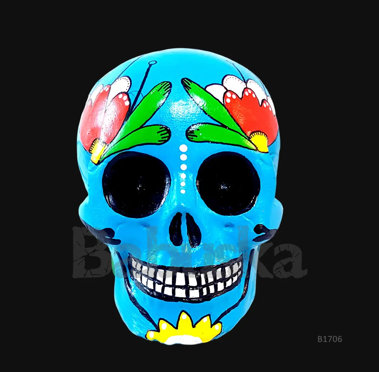 Flora calavera tipo mexicana Babuska B1706