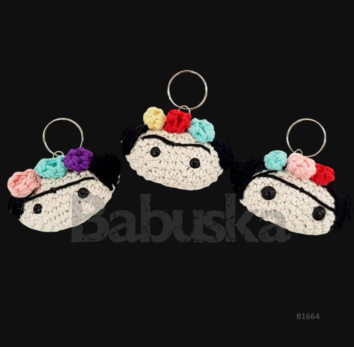 Llaveros Frida Amigurumis Babuska B1664