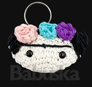 Llaveros Frida Amigurumis Babuska B1664