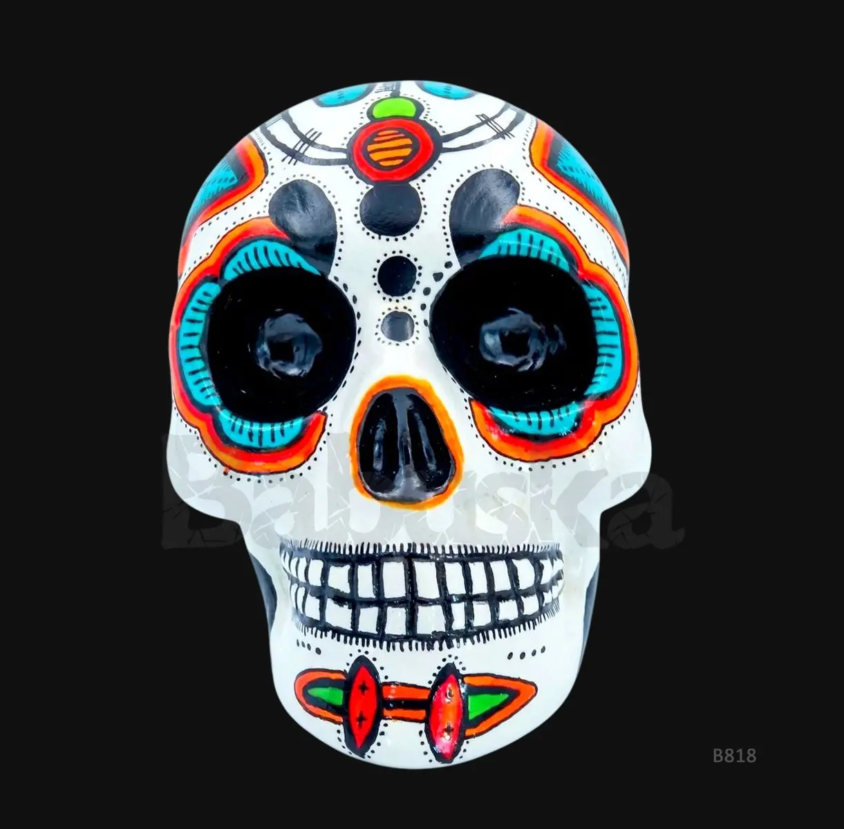 Mirada calavera colgante Babuska B818