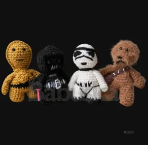 Personajes Star Wars Amigurumis Babuska B1625 Personajes Star Wars Amigurumis Babuska B1625