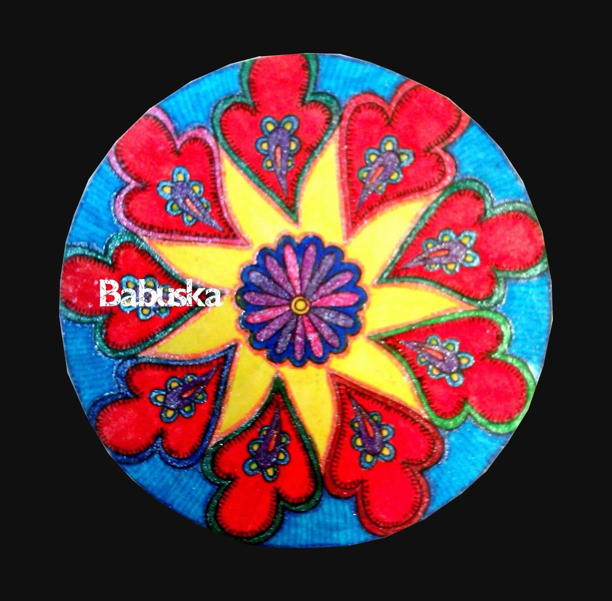 Mandala Lulu en flor