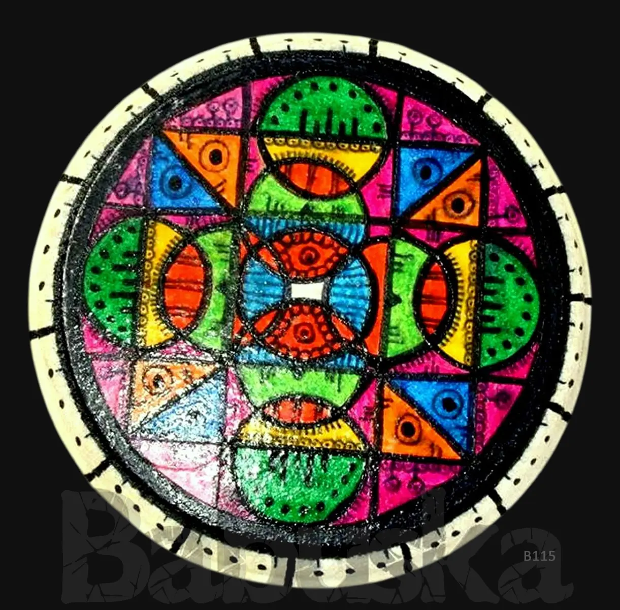 Circulos encontrados Mandala Babuska B115