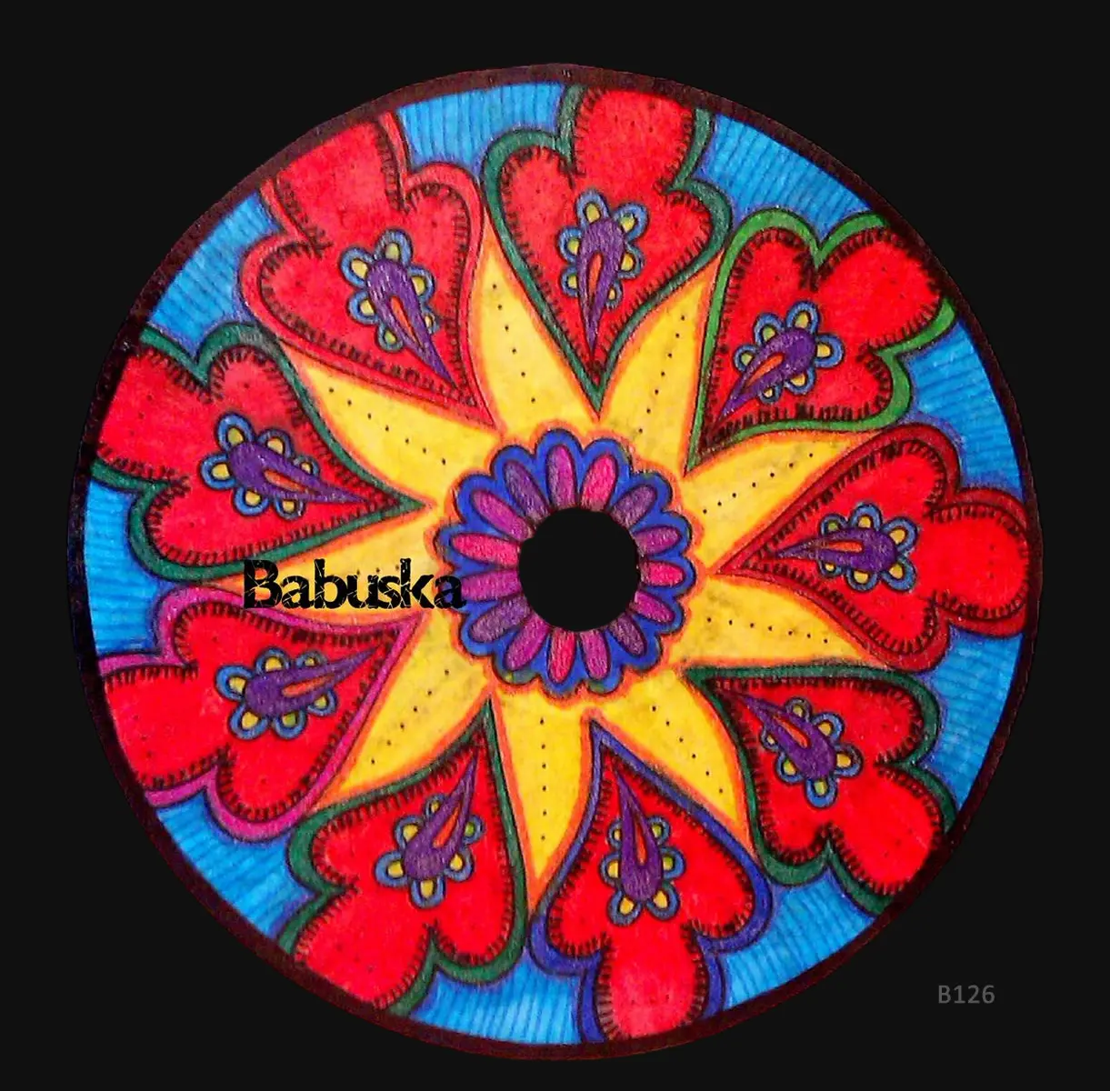 Lulu en flor Mandala Babuska B126