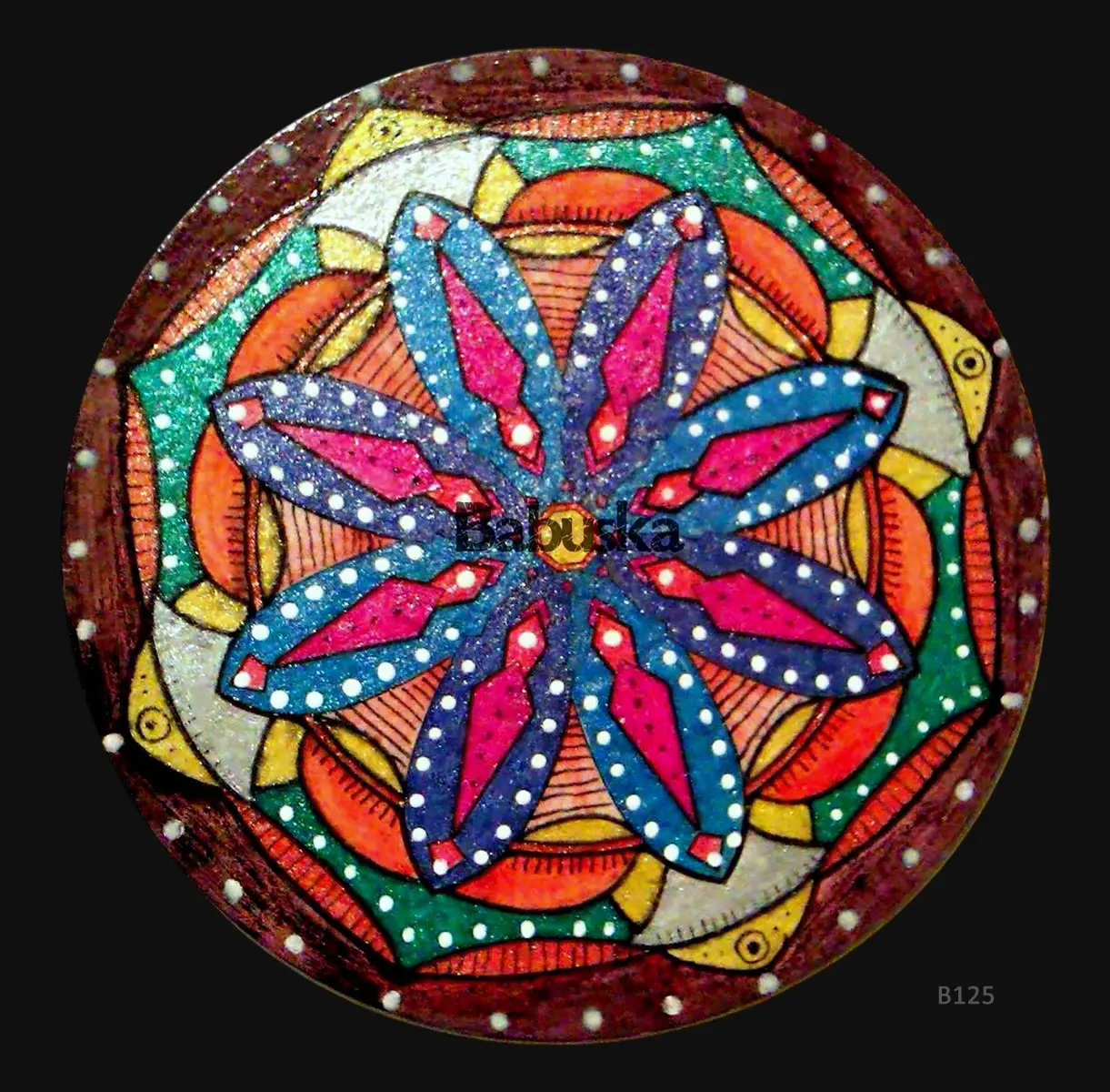Pasteles Mandala Babuska B125