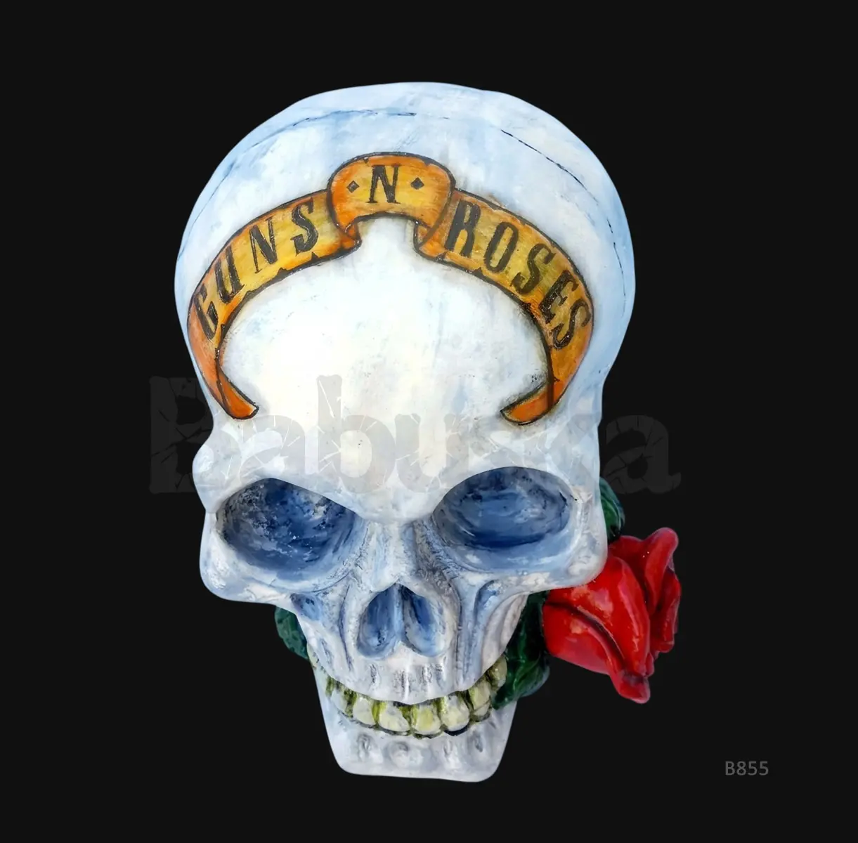 Guns and Roses Calavera Babuska B855