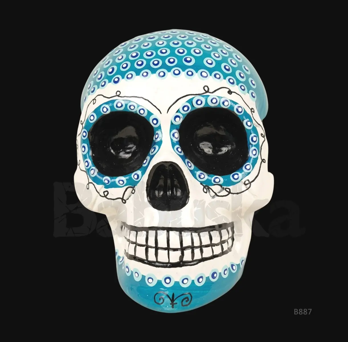 Puntos calavera colgante Babuska B887