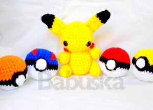 Pikachu - Amigurumis Babuska