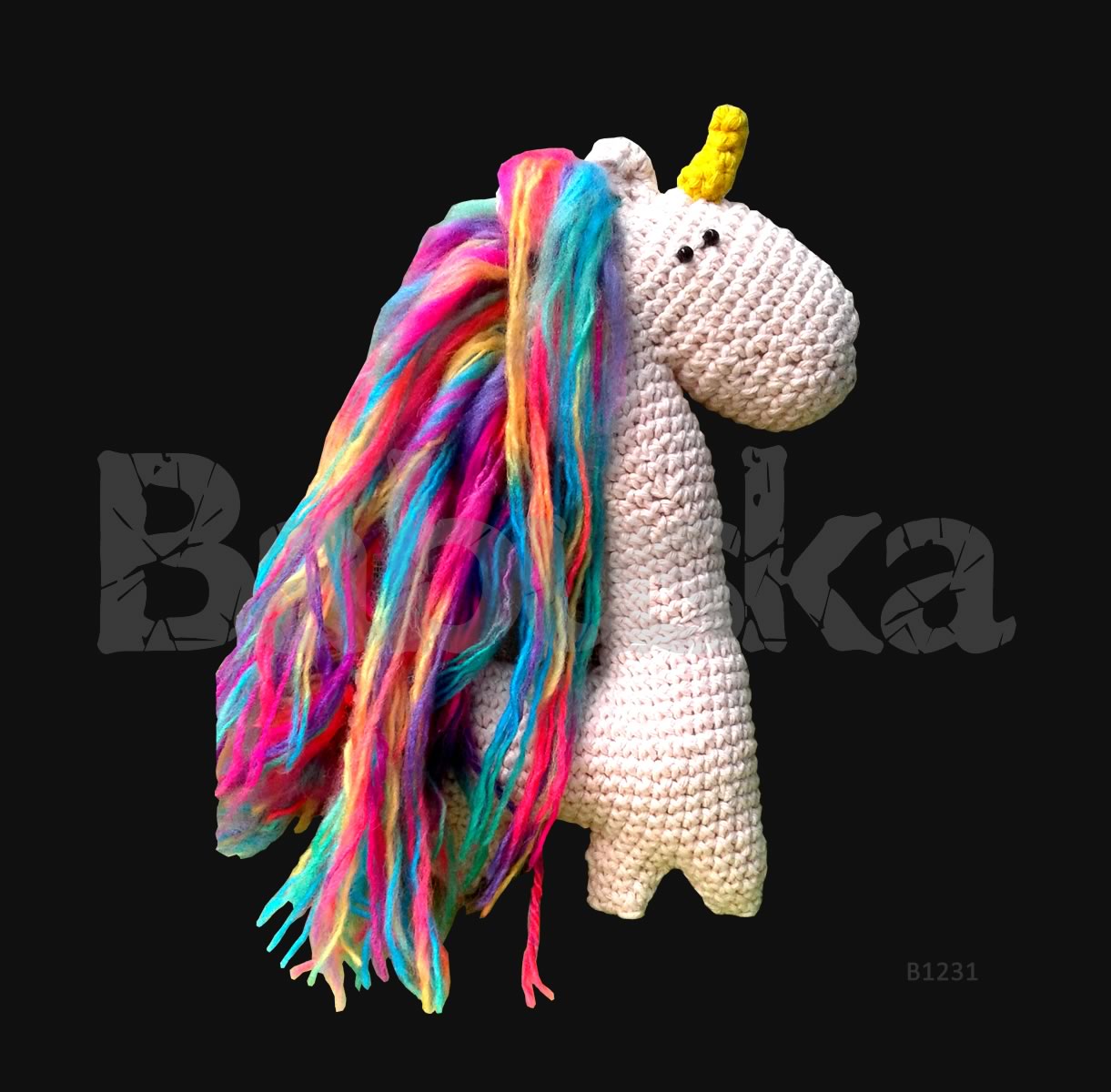Real - Unicornio Amigurumi Babuska