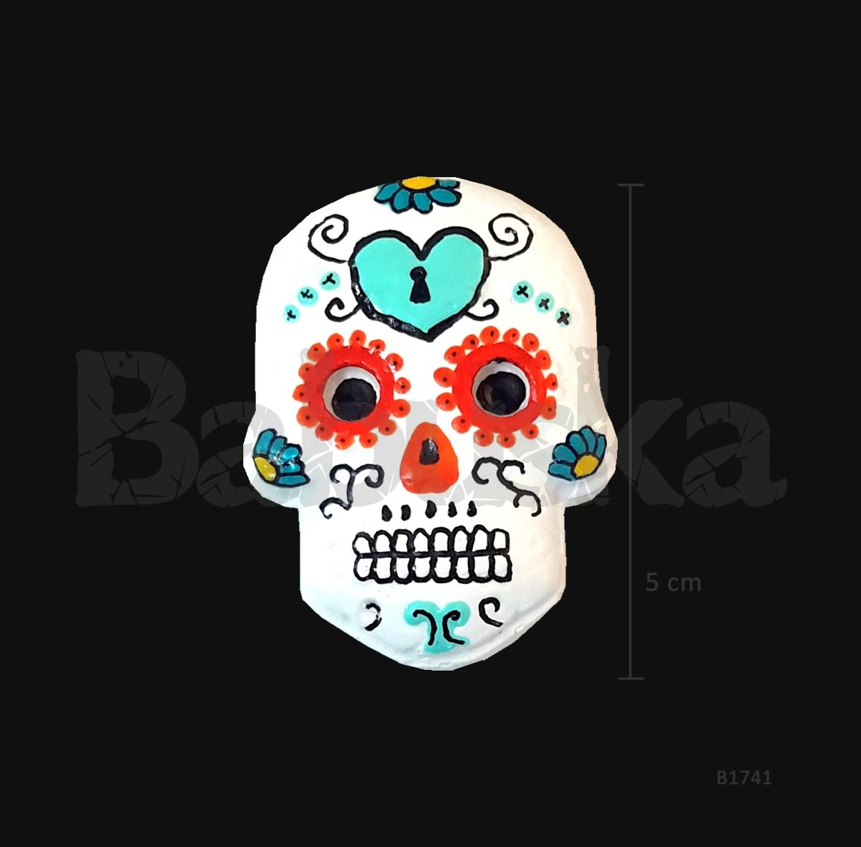 Calavera imán Catrina B1741 Babuska