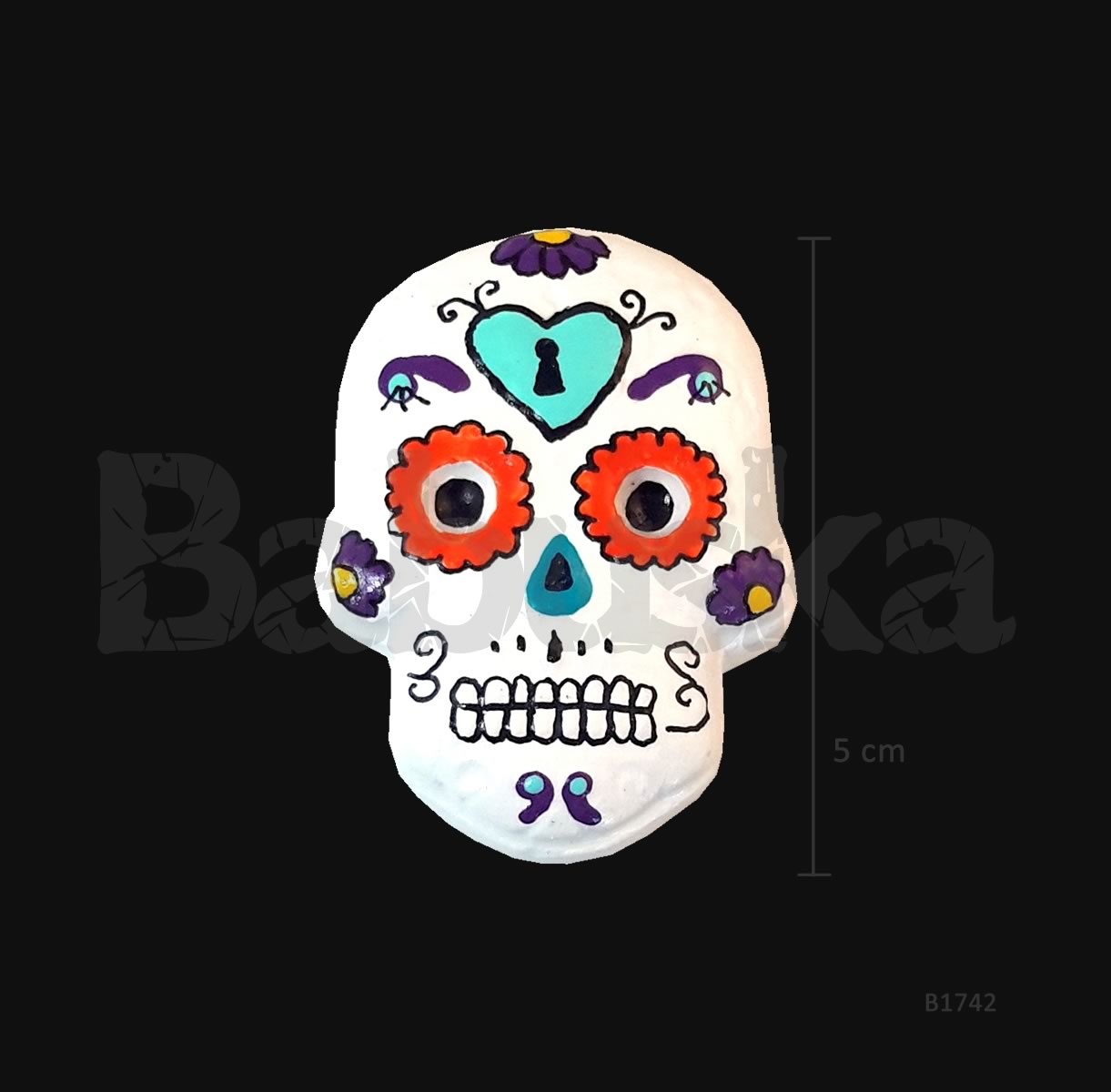 Calaca - Calavera imán Babuska B1742