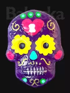 Sintiendo - Calavera imán Babuska