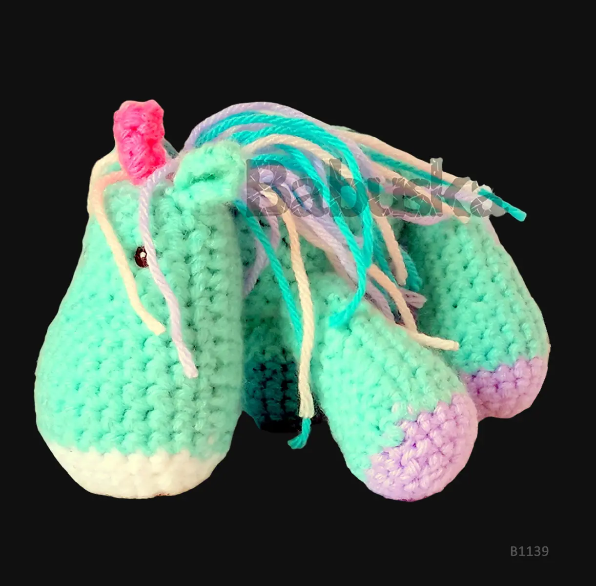 Tierno unicornio Amigurumi Babuska B1139