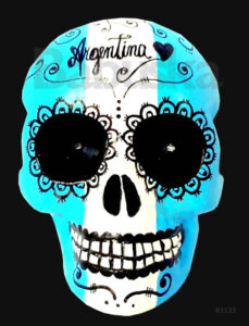 Argentina Calavera colgante Babuska B1133