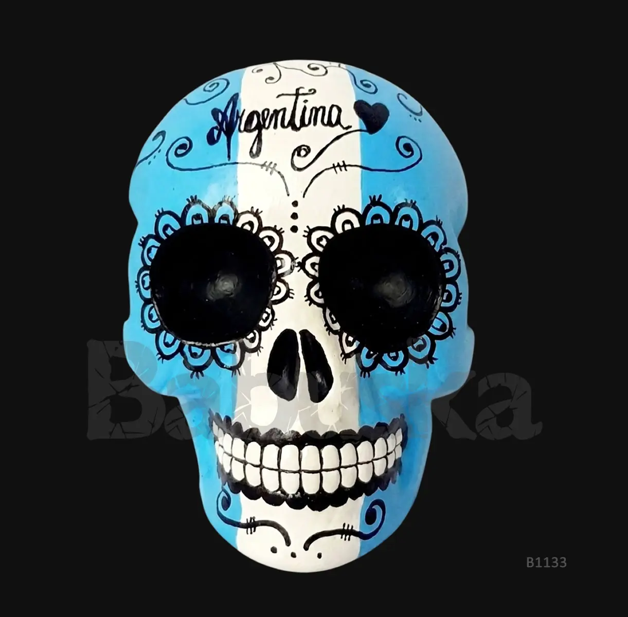 Argentina Calavera colgante Babuska B1133