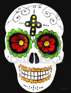 Aguascalientes Calavera mexicana Babuska B1171