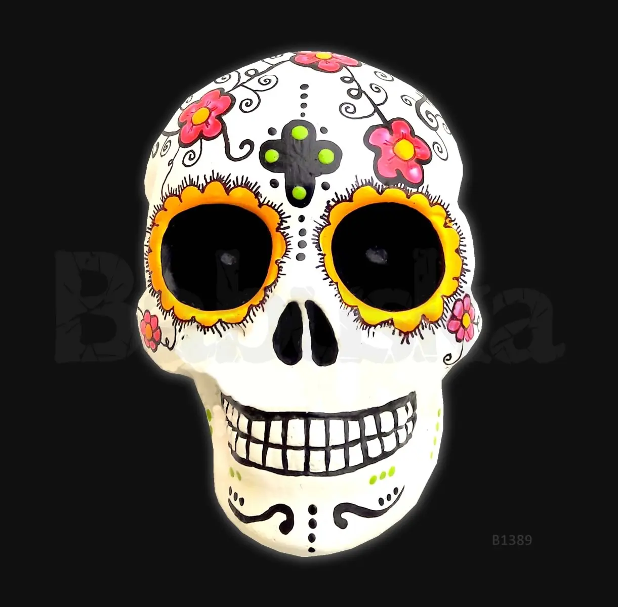 Chihuahua Calavera mexicana Babuska B1389
