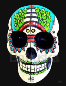 Eluney Calavera colgante skull Babuska B975 Eluney Calavera colgante skull Babuska B975