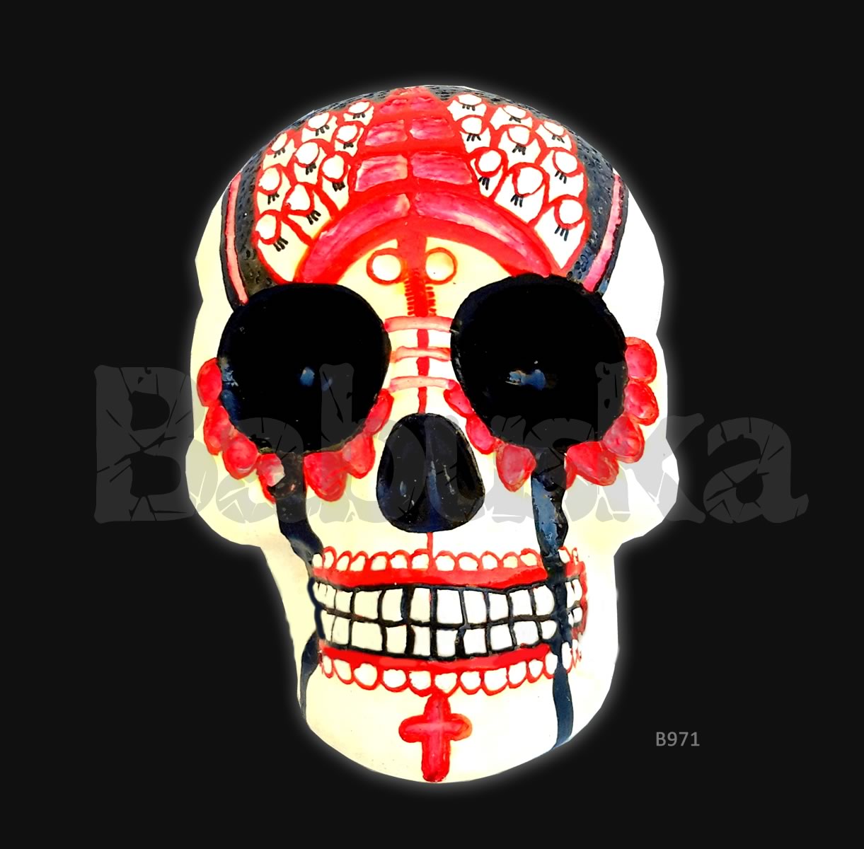 Endiablada Calavera calaca skull Babuska B971
