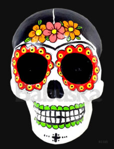 Frida floreada Calavera Frida Babuska B1165 Frida floreada Calavera Frida Babuska B1165