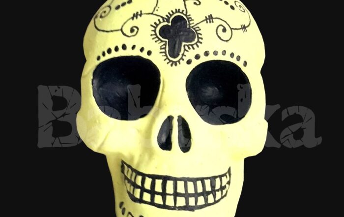 Frigg Calavera mexicana fotoluminiscente Babuska B1222